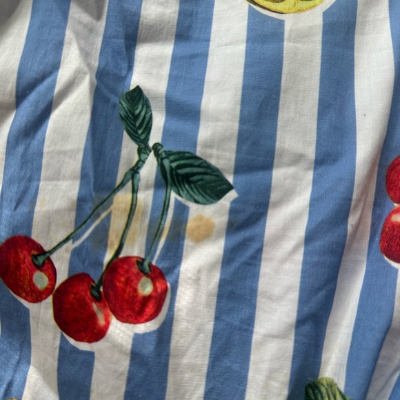 Show me your mumu Addison cherry romper NWT - Picture 7 of 9